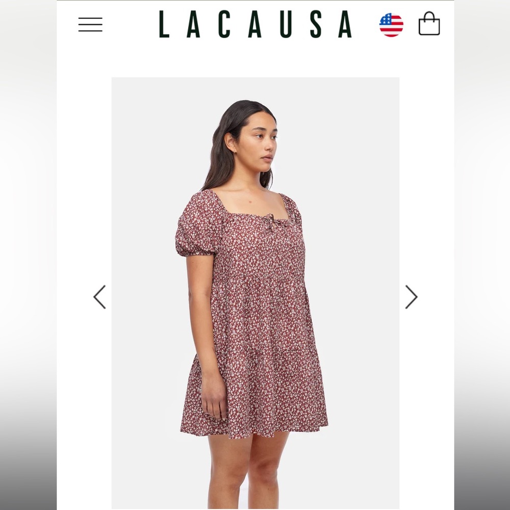 LACAUSA Playa Mini Dress
